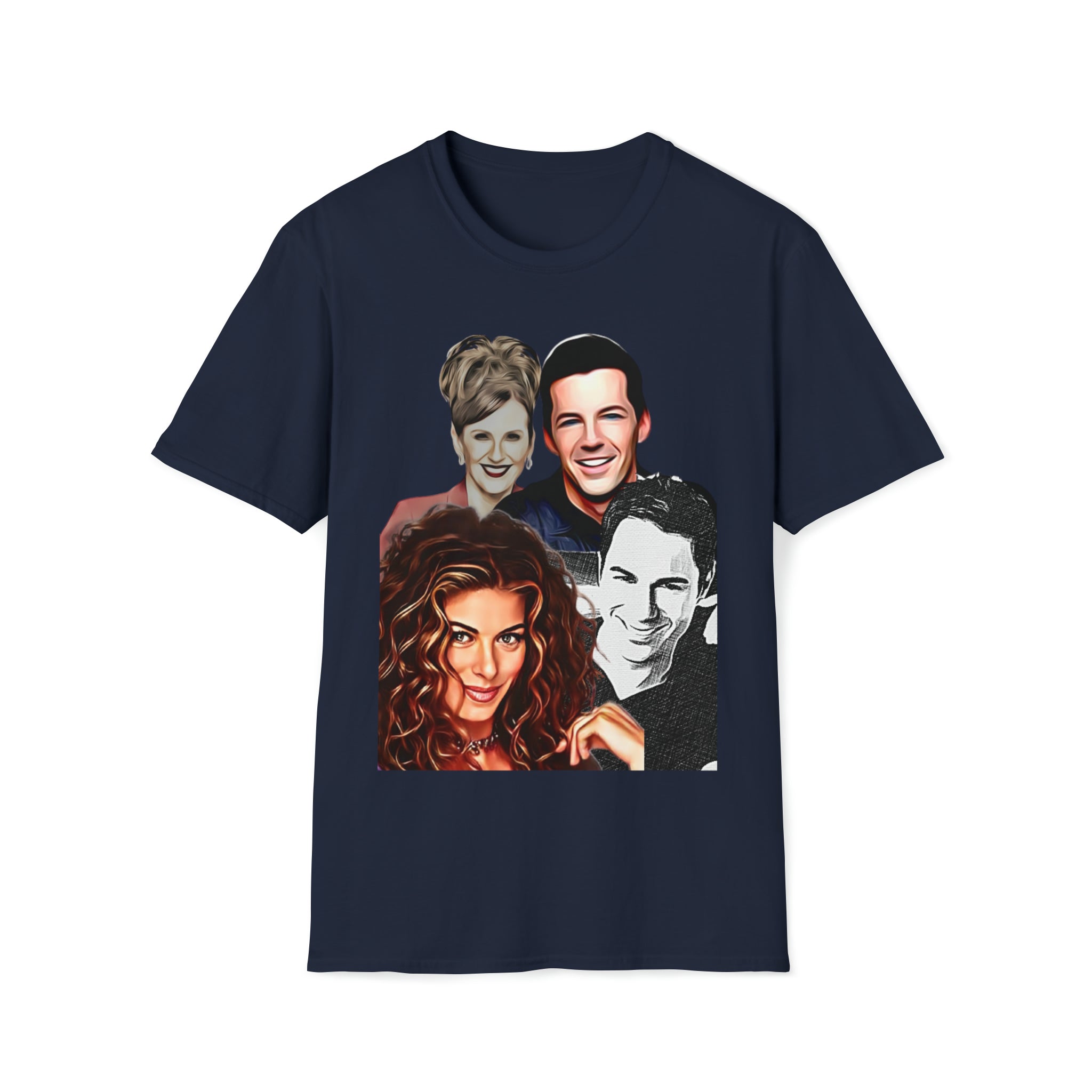 Will and Grace- Unisex Softstyle T-Shirt - Creations by Chris and Carlos